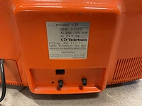 1975 teleton t31 vintage draagbare televisie - afbeelding 5 van  6