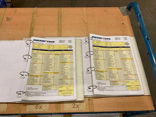 1976 demag consolekraan (2x) - afbeelding 5 van  5