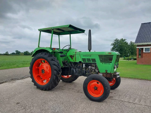 1976 deutz 6806 oldtimer tractor - afbeelding 4 van  20