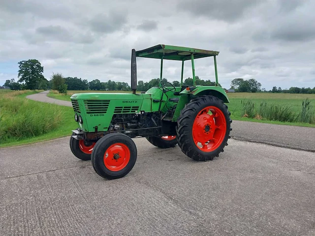 1976 deutz 6806 oldtimer tractor - afbeelding 1 van  20
