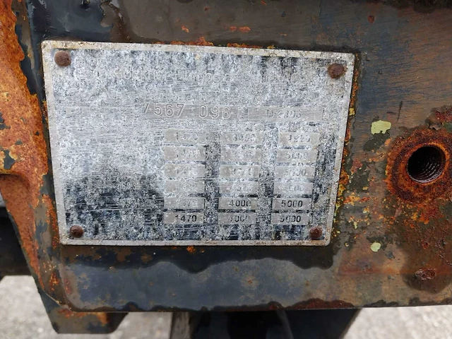 1976 deutz 6806 oldtimer tractor - afbeelding 13 van  20