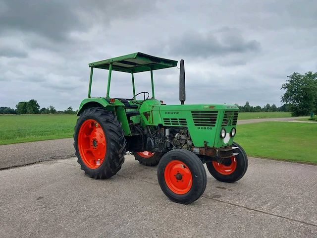 1976 deutz 6806 oldtimer tractor - afbeelding 14 van  20