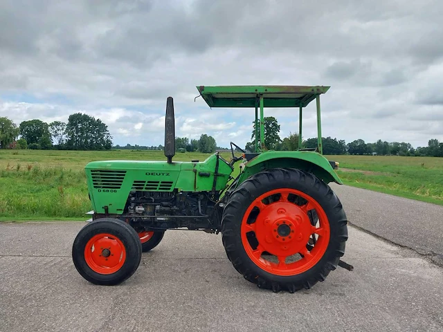 1976 deutz 6806 oldtimer tractor - afbeelding 19 van  20