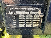 1976 deutz-fahr d4006-s tweewielaangedreven landbouwtractor - afbeelding 16 van  23