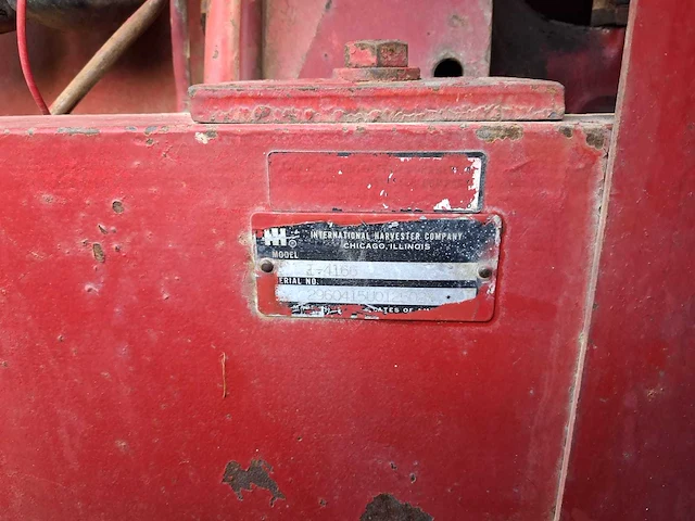 1976 international i-4166 oldtimer tractor - afbeelding 14 van  21