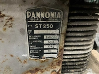 1976 pannonia st 250 noodstroomaggregaat hungary - afbeelding 6 van  6