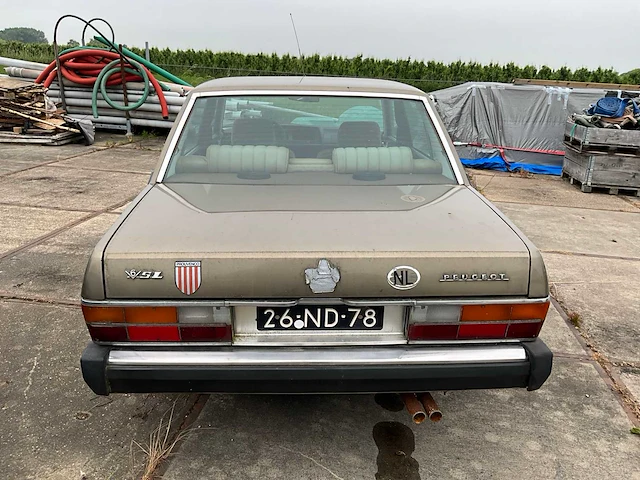 1976 peugeot 604 v6 sl personenauto - afbeelding 11 van  16