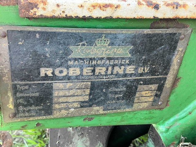 1976 roberine rs 84 grasmaaier - afbeelding 10 van  18