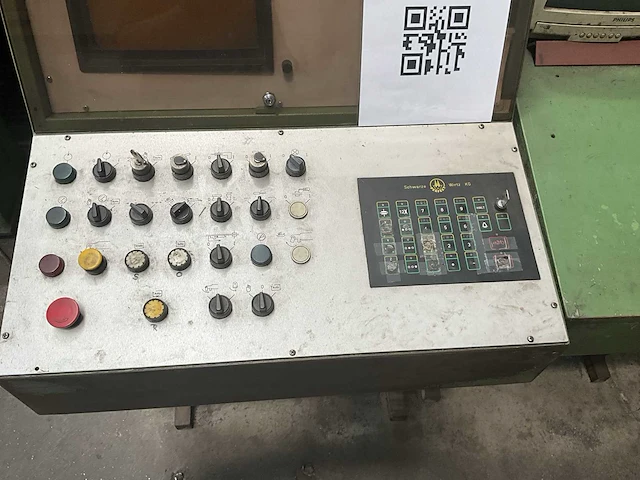 1976 schwarze - wirtz c100 cnc doornbuigmachine - afbeelding 12 van  27