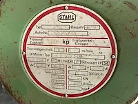 1976 stahl r20 elektrische kettingtakel - afbeelding 5 van  13