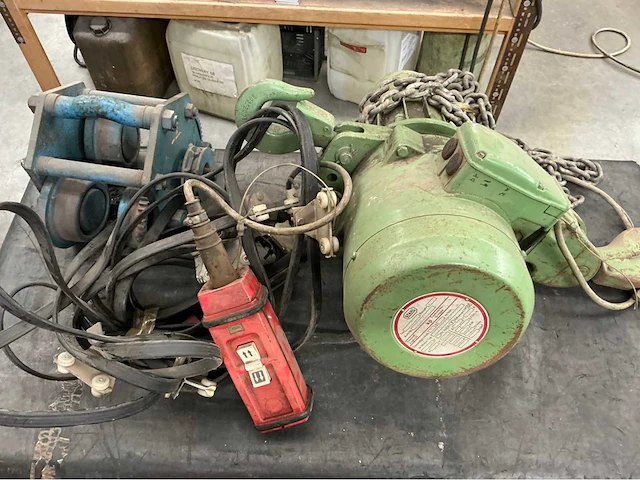 1976 stahl r20 elektrische kettingtakel - afbeelding 12 van  13