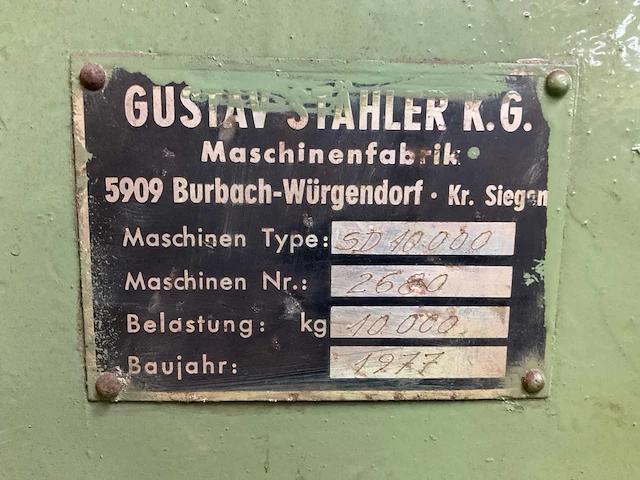 1977 gustav stahler sd40000 lasmanipulator - afbeelding 2 van  10