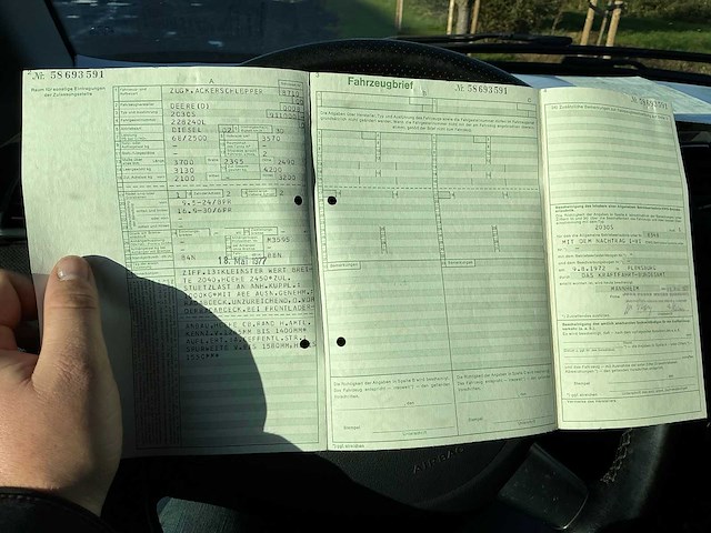 1977 john deere 2030s vierwielaangedreven landbouwtractor - afbeelding 42 van  50