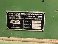 1977 maka db-6 gatensteekmachine - afbeelding 2 van  10