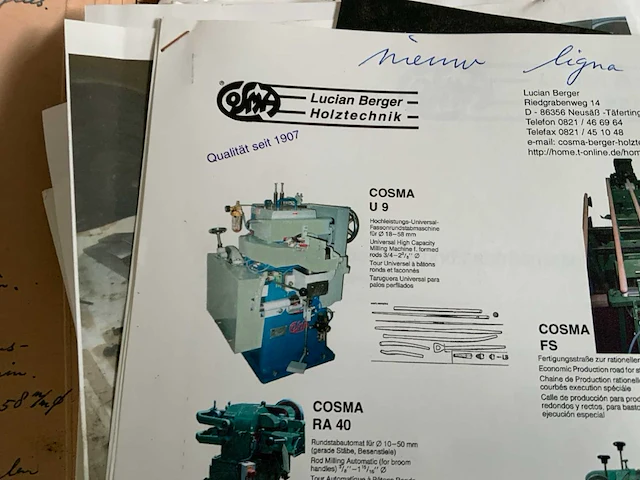 1977 osma u9 rondfreesmachine - afbeelding 11 van  11