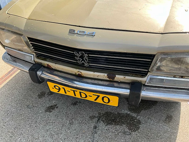1977 peugeot 504 gld personenauto - afbeelding 9 van  19