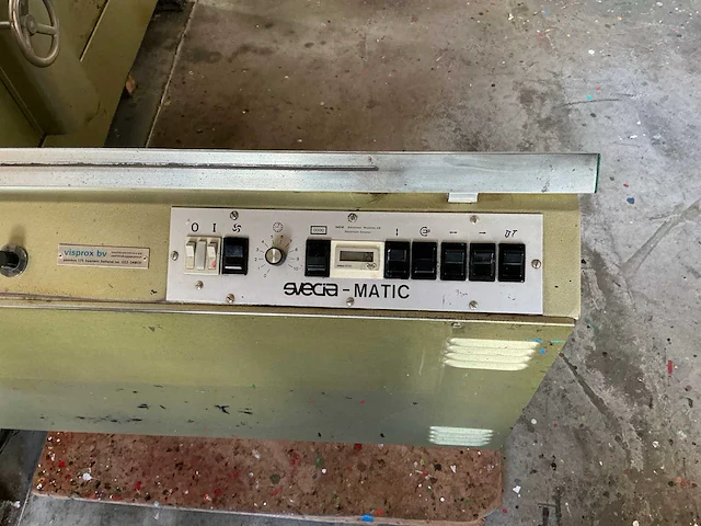1977 svecia sma zeefdrukmachine drie kwart automaat - afbeelding 3 van  24