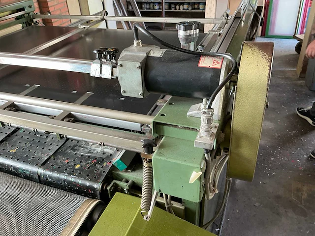 1977 svecia sma zeefdrukmachine drie kwart automaat - afbeelding 9 van  24