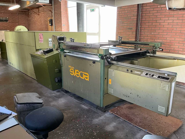 1977 svecia sma zeefdrukmachine drie kwart automaat - afbeelding 19 van  24