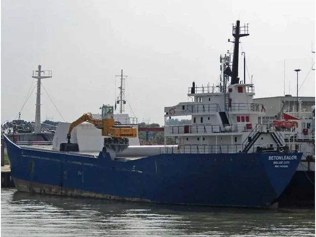 1977/2010 betoncentrale met werkschip ‘betonleader’ imo 7432848 - afbeelding 1 van  45