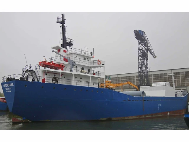 1977/2010 betoncentrale met werkschip ‘betonleader’ imo 7432848 - afbeelding 40 van  45