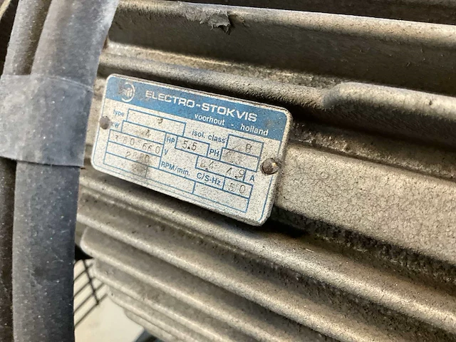 1978 airpress k500-700 zuigercompressor - afbeelding 6 van  7