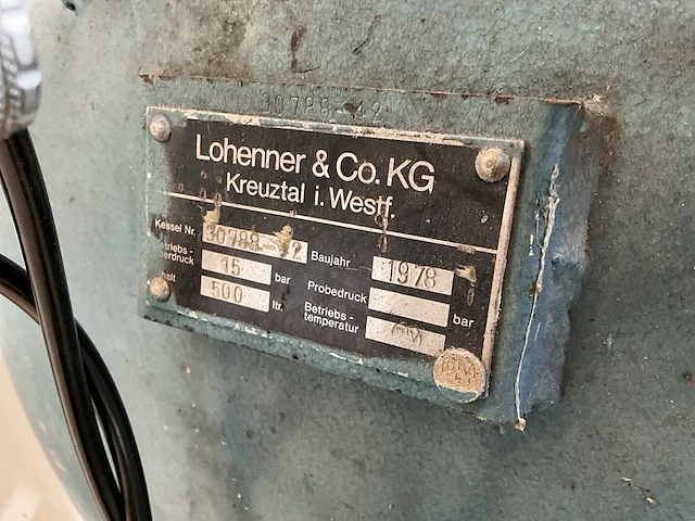 1978 airpress k500-700 zuigercompressor - afbeelding 7 van  7