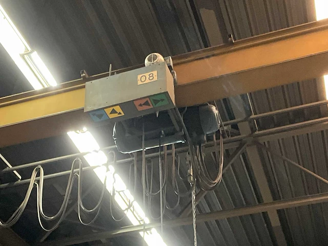 1978 demag enkelligger onderhang halkraan 3,2t - afbeelding 2 van  19