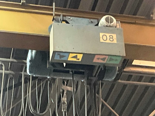 1978 demag enkelligger onderhang halkraan 3,2t - afbeelding 3 van  19