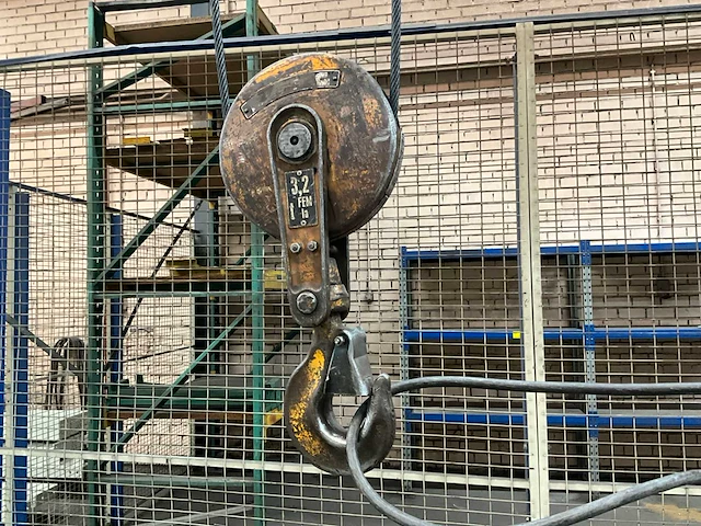 1978 demag enkelligger onderhang halkraan 3,2t - afbeelding 8 van  19
