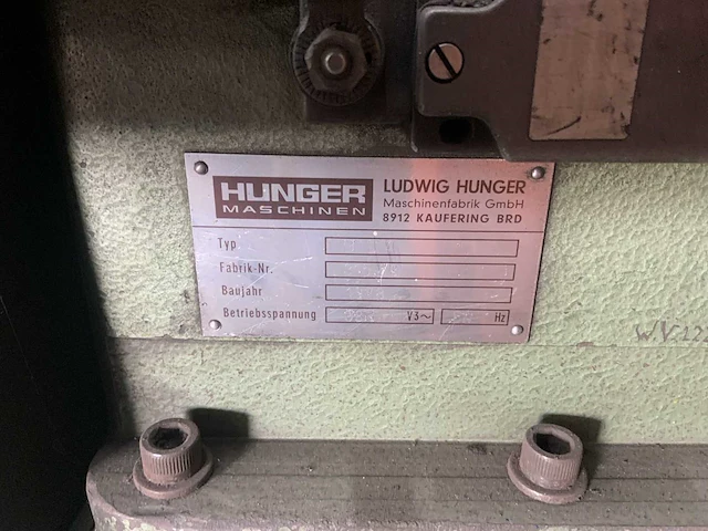 1978 hunger btd4 truck remtrommel uitdraai machine - afbeelding 7 van  10