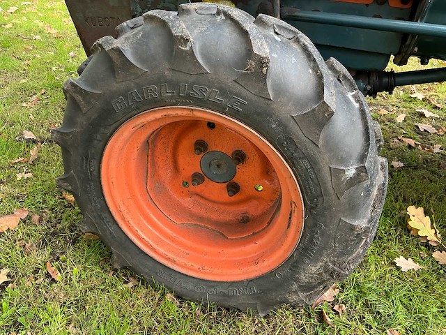 1978 kubota b6100 d oldtimer tractor - afbeelding 16 van  19