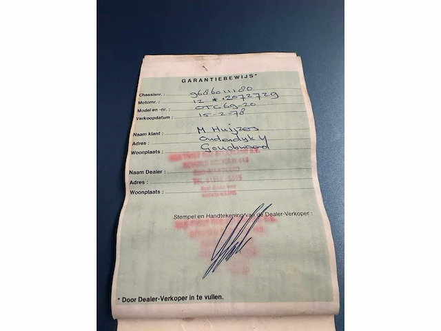 1978 opel kadett 1.2n de luxe sedan 29000 km 25-um-24 - afbeelding 11 van  21