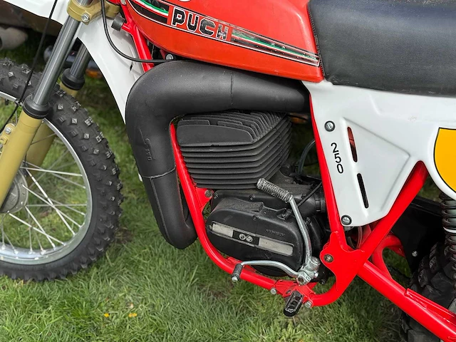 1978 puch frigerio gs 250cc crossmotor - afbeelding 6 van  15