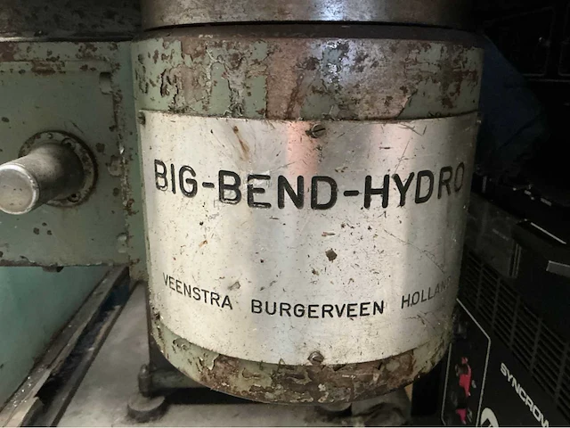 1978 veenstra bbh60 doornbuigmachine - afbeelding 2 van  12