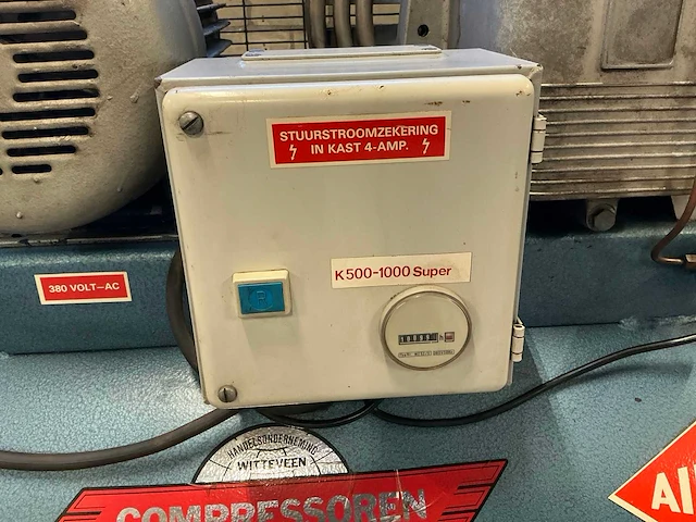 1979 airpress k500-1000 super zuigercompressor - afbeelding 12 van  15