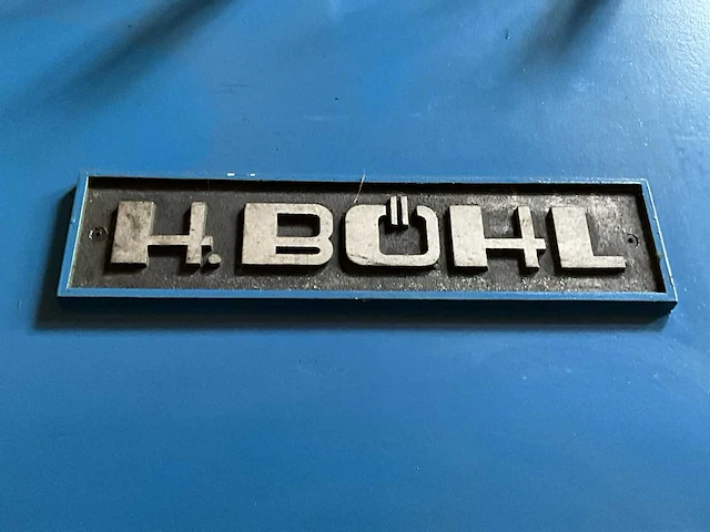 1979 hans böhl vb6 buigmachine - afbeelding 72 van  77