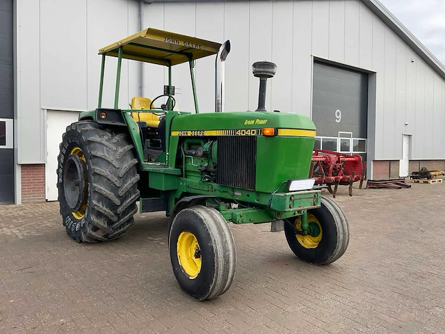1979 john deere 4040 tweewielaangedreven landbouwtractor - afbeelding 3 van  28