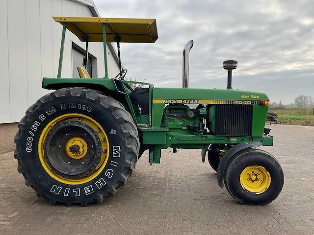 1979 john deere 4040 tweewielaangedreven landbouwtractor - afbeelding 4 van  28