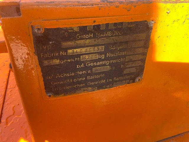 1979 still dfg10 vorkheftruck - afbeelding 13 van  20