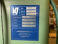 1979 vg vangroenweghe f-455-k breedbandschuurmachine - afbeelding 21 van  21