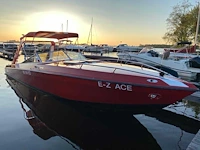 1979 wellcraft powerboat scarab (miami vice) speedboot met boot trailer - afbeelding 5 van  66