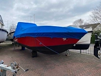 1979 wellcraft powerboat scarab (miami vice) speedboot met boot trailer - afbeelding 11 van  66