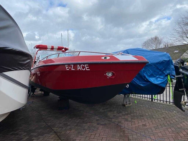1979 wellcraft powerboat scarab (miami vice) speedboot met boot trailer - afbeelding 56 van  66