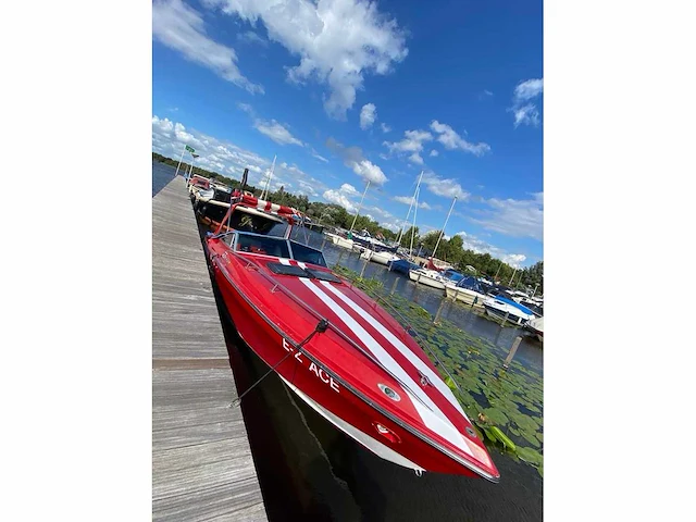1979 wellcraft powerboat scarab (miami vice) speedboot met boot trailer - afbeelding 66 van  66