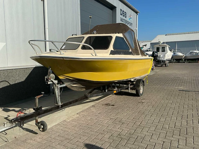 1980 beekman 485 kajuitboot met trailer - afbeelding 12 van  24