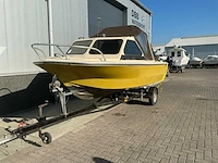 1980 beekman 485 kajuitboot met trailer - afbeelding 12 van  24