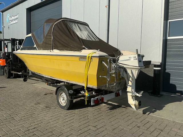 1980 beekman 485 kajuitboot met trailer - afbeelding 18 van  24