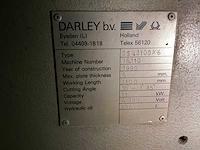 1980 darley ssv3100x6 guillotineschaar - afbeelding 5 van  14