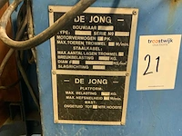 1980 de jong holland a31bl bouwlift - afbeelding 7 van  8